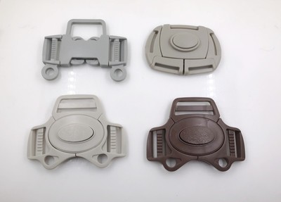 廠家直銷 供應箱包配件 白 透明彩色插扣 可定做顏色塑料卡扣